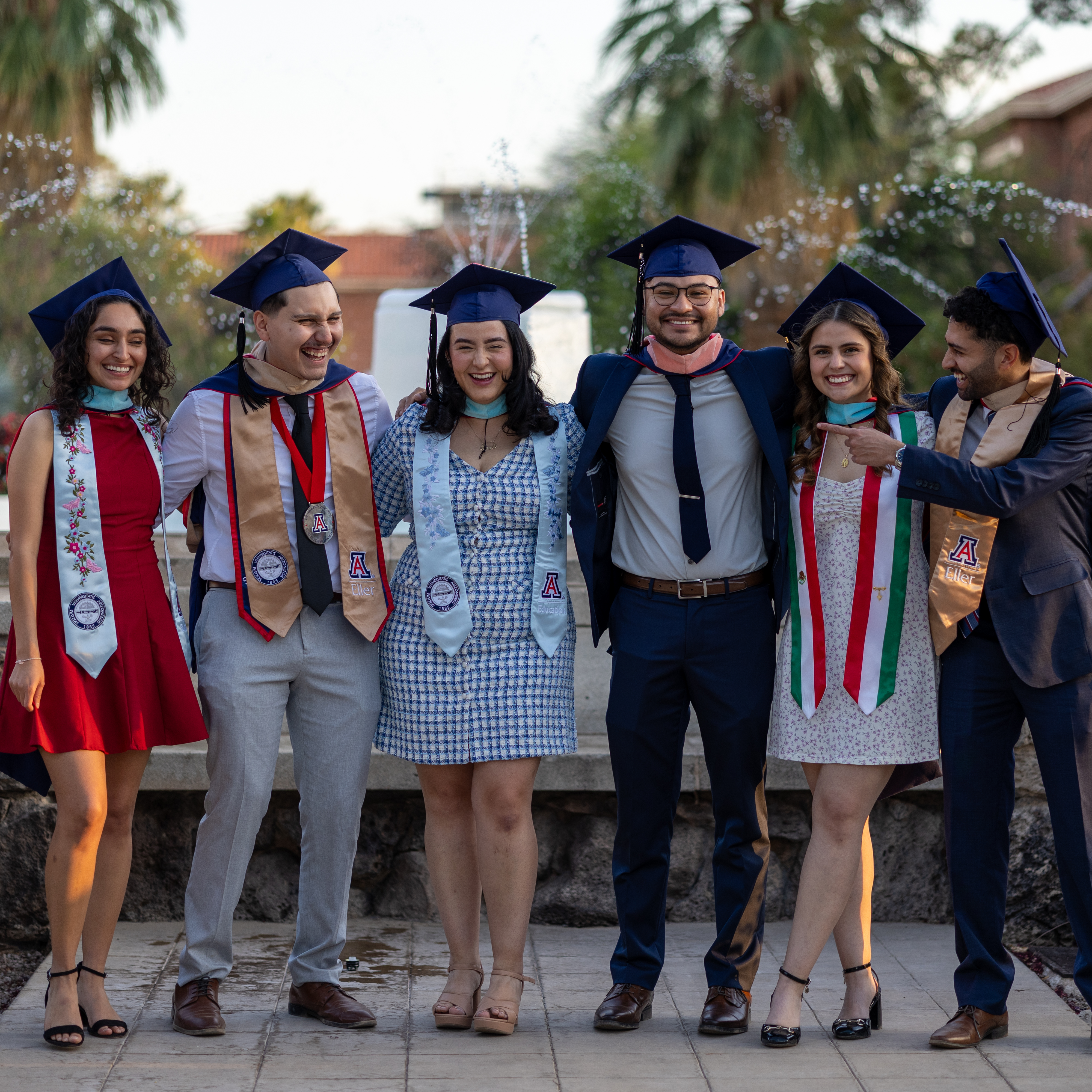 Graduation group portrait session in Pittsburgh